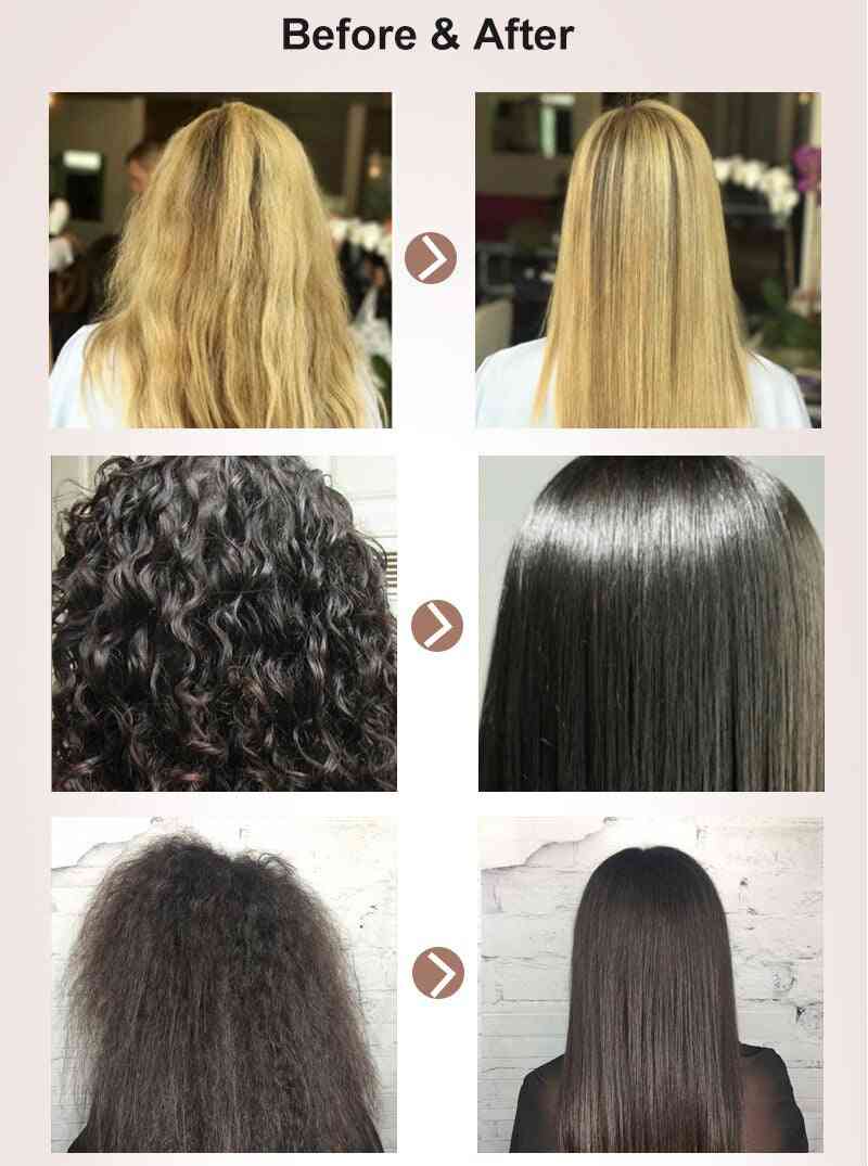 Keratin Treatment Straightening Hair Eliminate Frizz And Make Shiny And Healthier Hair