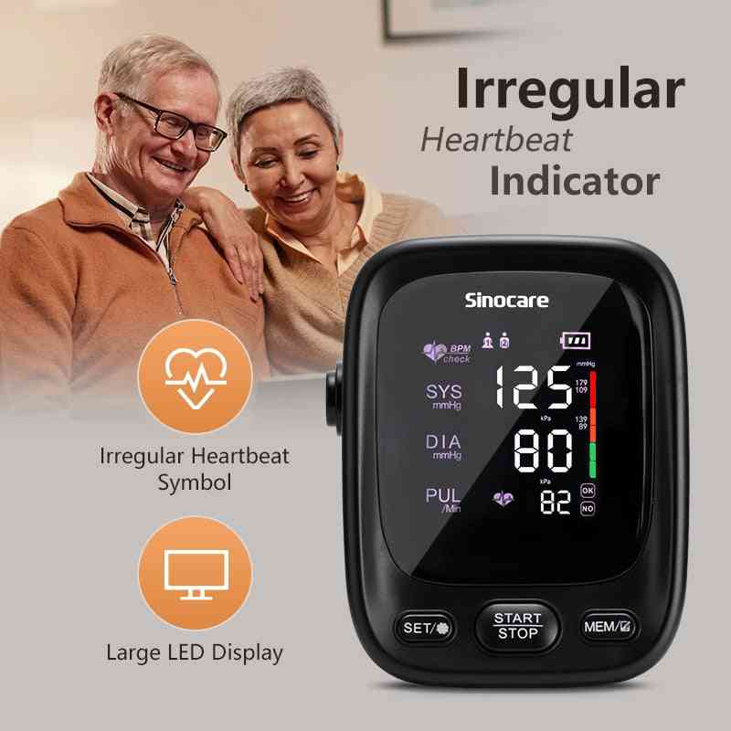 Sinocare Blood Pressure Monitor - Tensiometer - Lcd Display