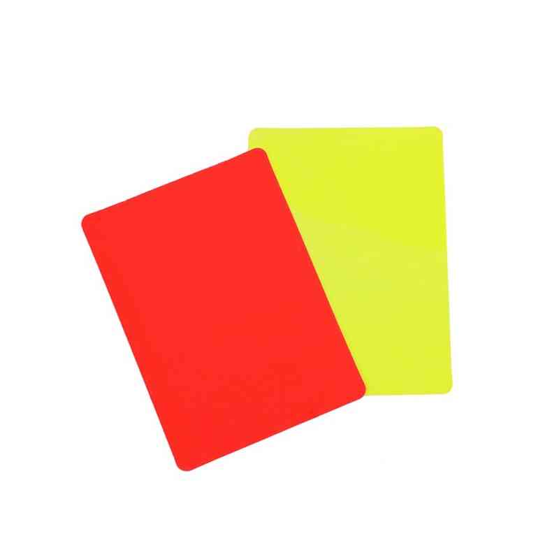 Professional Football Red And Yellow Cards Record Soccer Games Referee Tool
