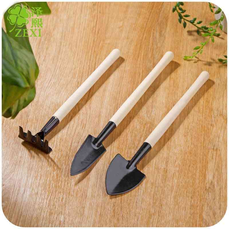 Stainless Steel Potted Shovel Rake Plant Tools
