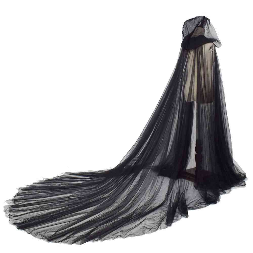 Medieval Woman Fashion Bridal Cloak Adult Horror Vampire Princess Dress