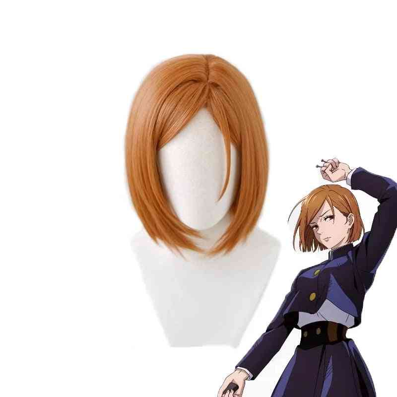Anime Heat Resistant Synthetic Hair Cosplay Wig + Hairnet