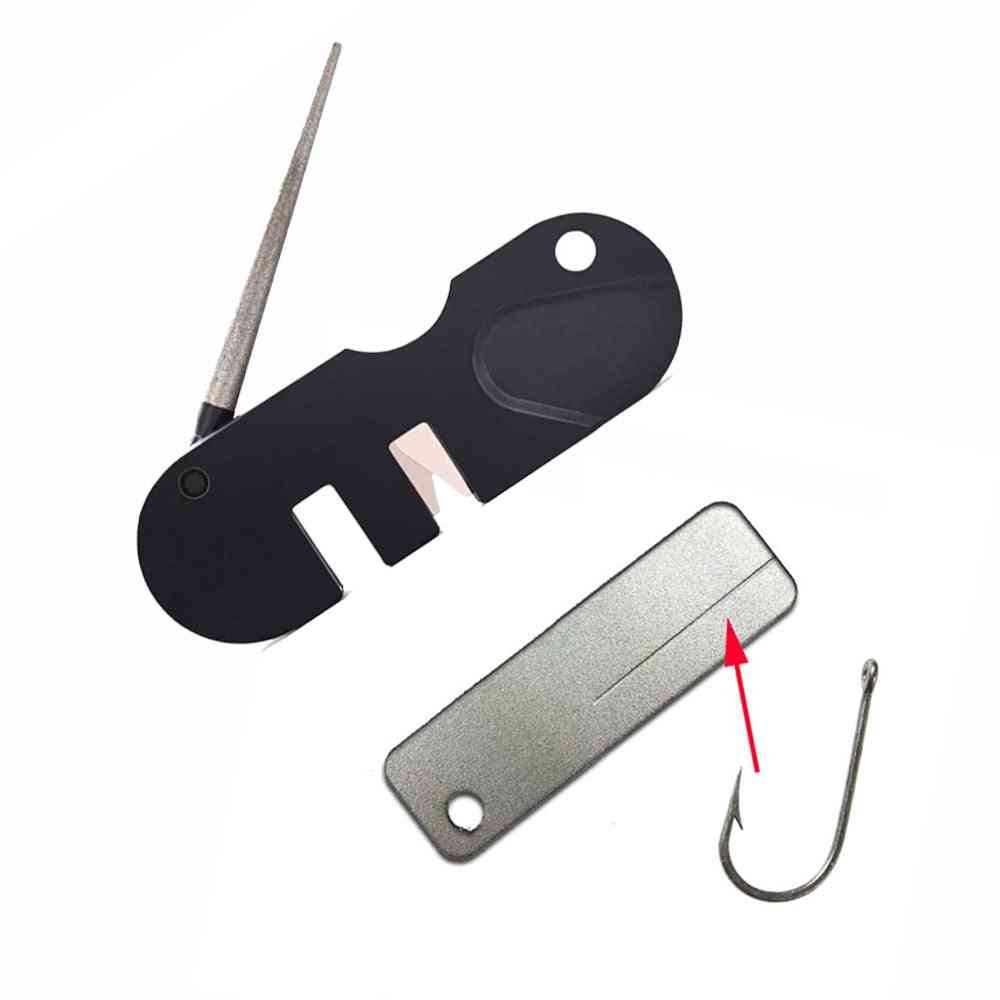 Pocket Diamond Outdoor Sharpener Tool Scissor