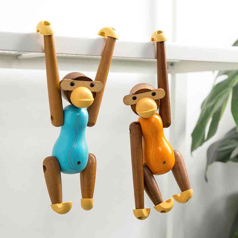 Nordic Monkey Ornaments Wall Shelves Pendant