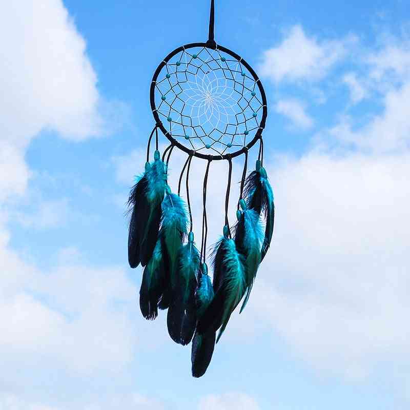 Handmade Feather Dream Catcher Wind Art Chimes