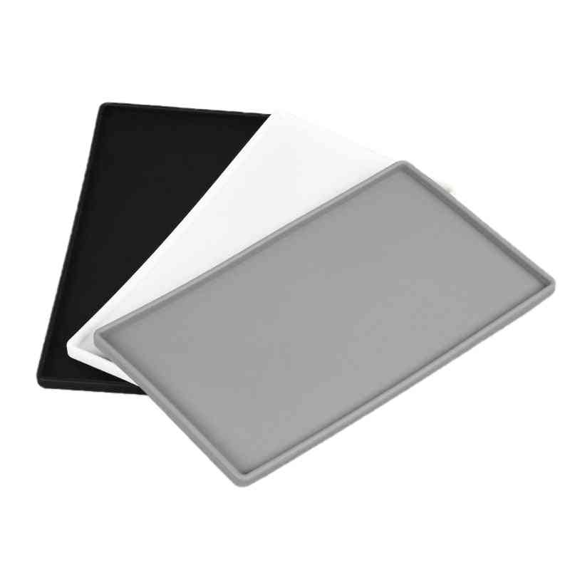 Silicone Plastic Flat Tray Square Anti-slip Twistable Stand Mobile Holder