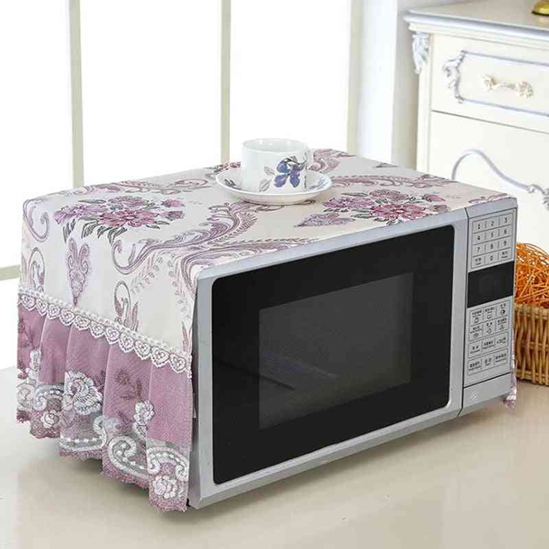 Microwave Oven Dust Cover, Breathable Protection With Storage Bag