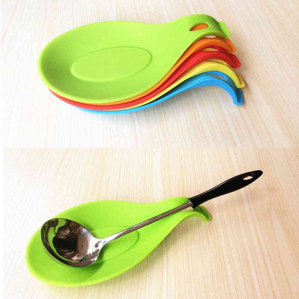 Food Grade Silicone Spoon Mat Silicone Heat Resistant Kitchen Tool