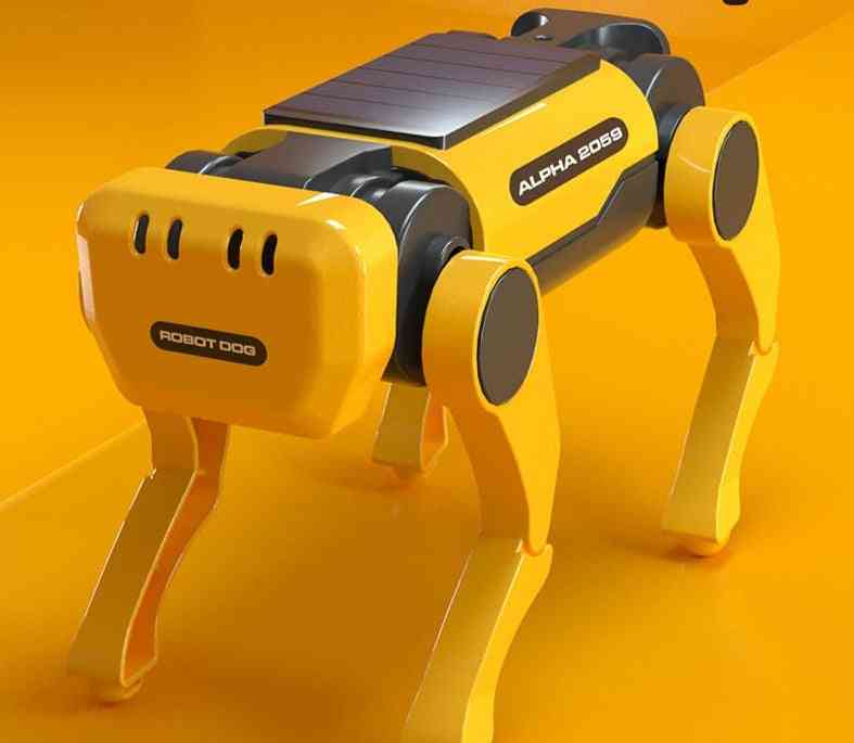 Smart Solar Robot Dog Science Technology Electric Educational  Stem