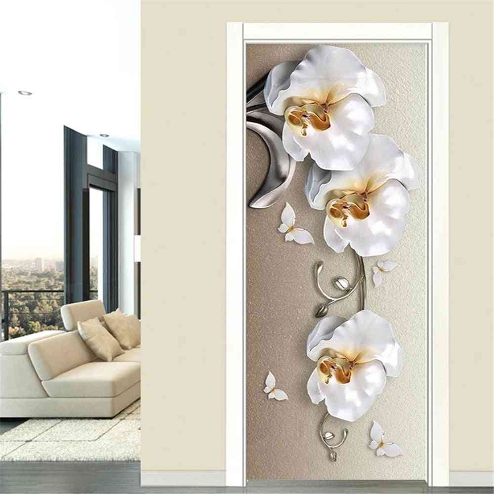 3d Abstract Fashion Pearl Wallpaper Sticker