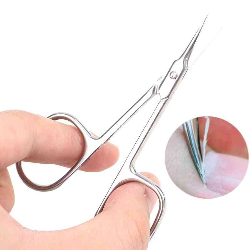 Stainless Steel Blade Cuticle Scissors Nail Clippers