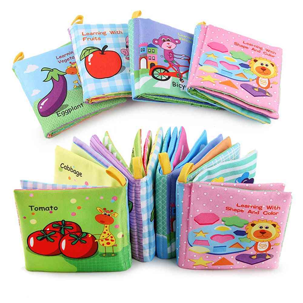 Baby Soft Cloth Books Baby Intelligence Infant Cloth Book