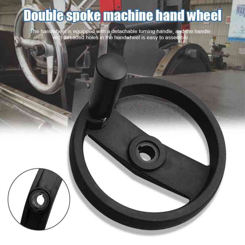 Handwheel With Revolving Grip Double Spoke Nylon Hand Wheel For Machine Tool Ali88