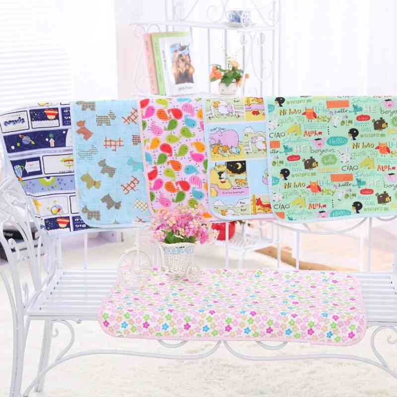30*45cm High Quality Cartoon Mattresses Waterproof Changing Mat Thickened Quilted Soft Bed Covers For Cama Infantil Living Area
