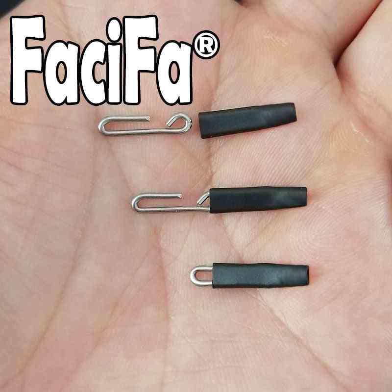 Stainless Steel Safety Lead Snap Fast Fishing Snaps Enganche Rapido