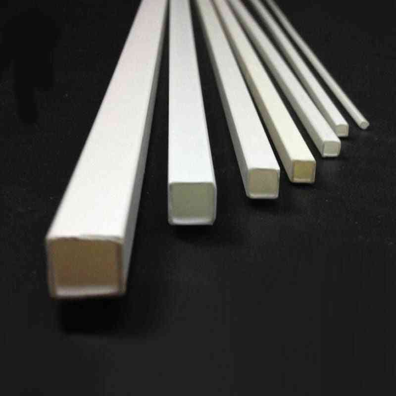 Styrene Abs Hollow Square Tube For Building Structure Model
