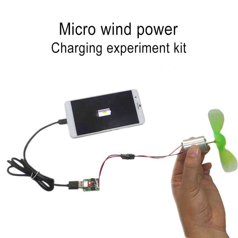 Mini Portable Miniature Wind Power Generator Set