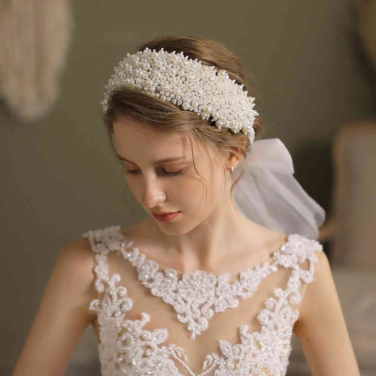 Bridal Fashion Simulated Pearl Women Wedding Hair Accessories
