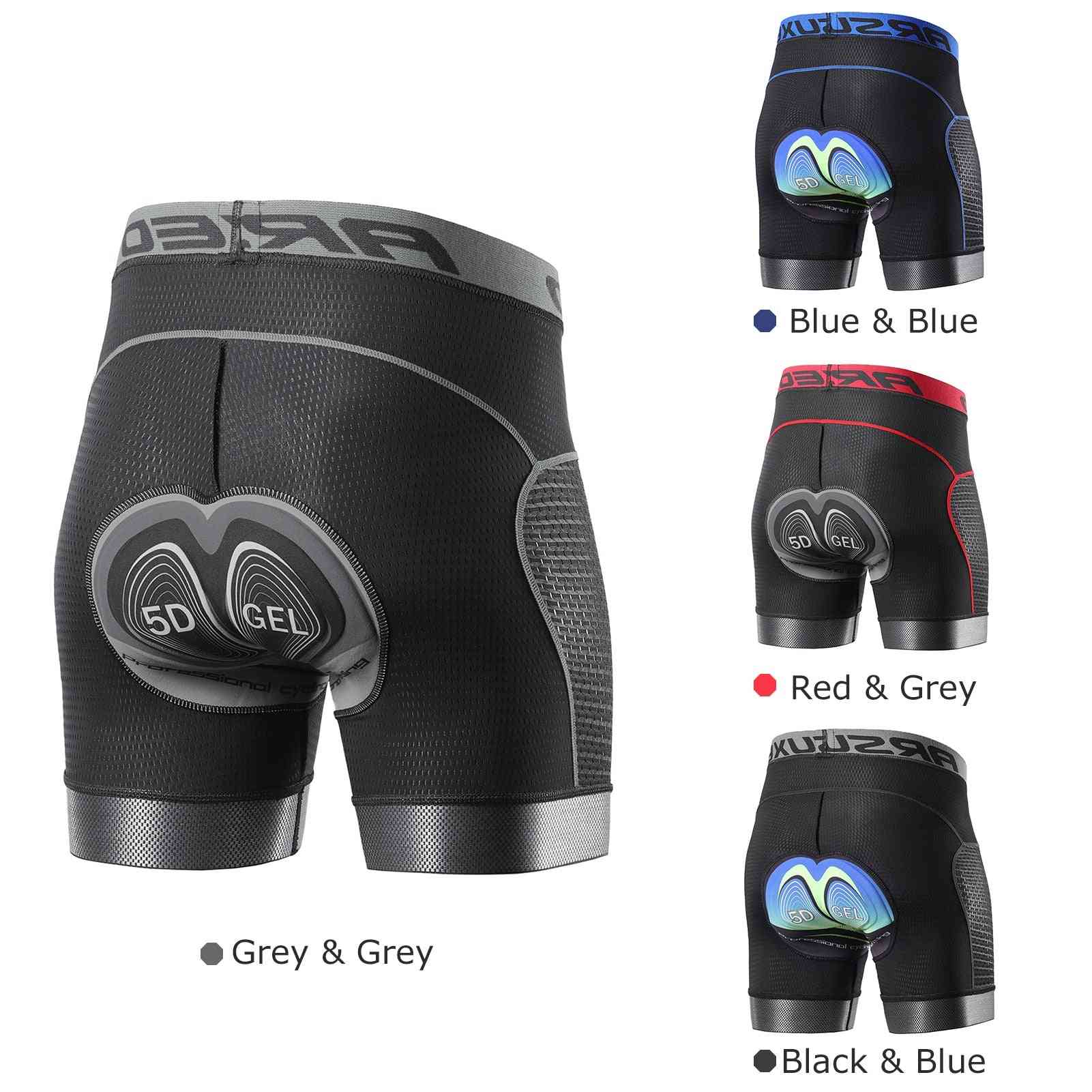 Cycling 5d Gel Padded Quick Dry Shockproof Mtb Bike Bicycle Riding Shorts