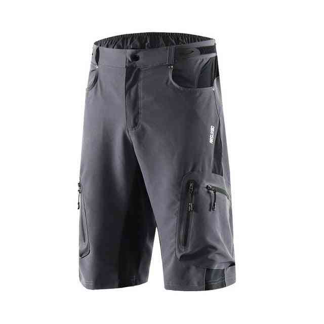 Arsuxeo Men Cycling Shorts Downhill Bike Mtb Shorts Loose Outdoor Sports Mountain Bicycle Shorts Breathable Quick Dry Reflective