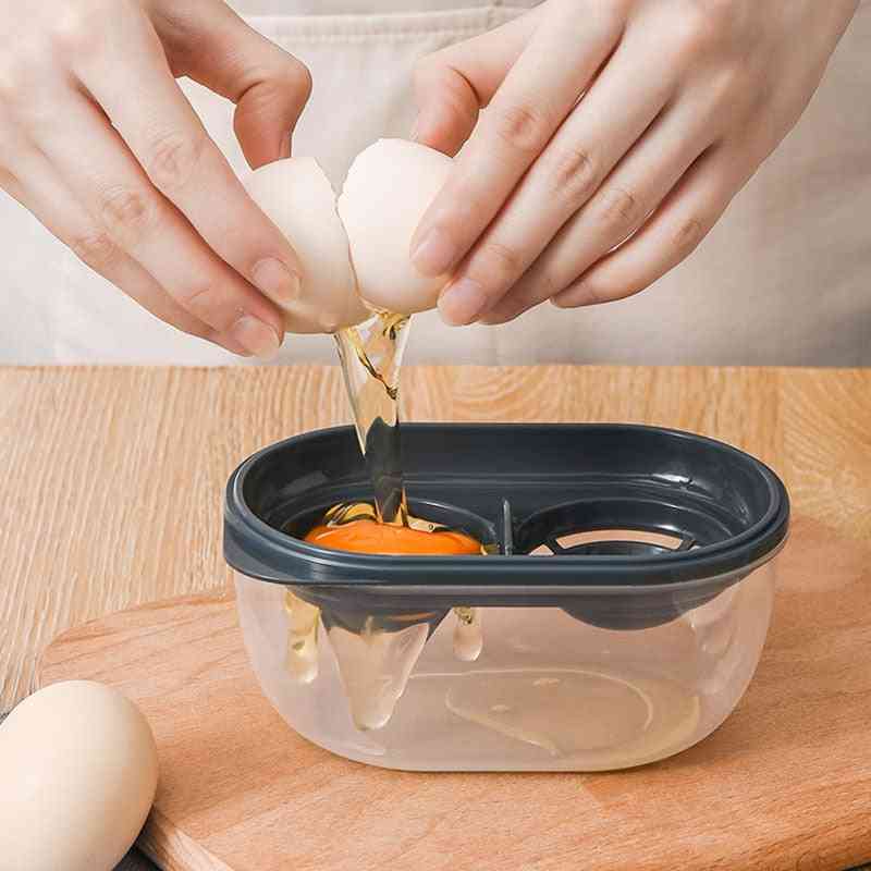 Plastic Egg Separator Egg Yolk Sieve Household Kitchen Chef Restaurant Cooking