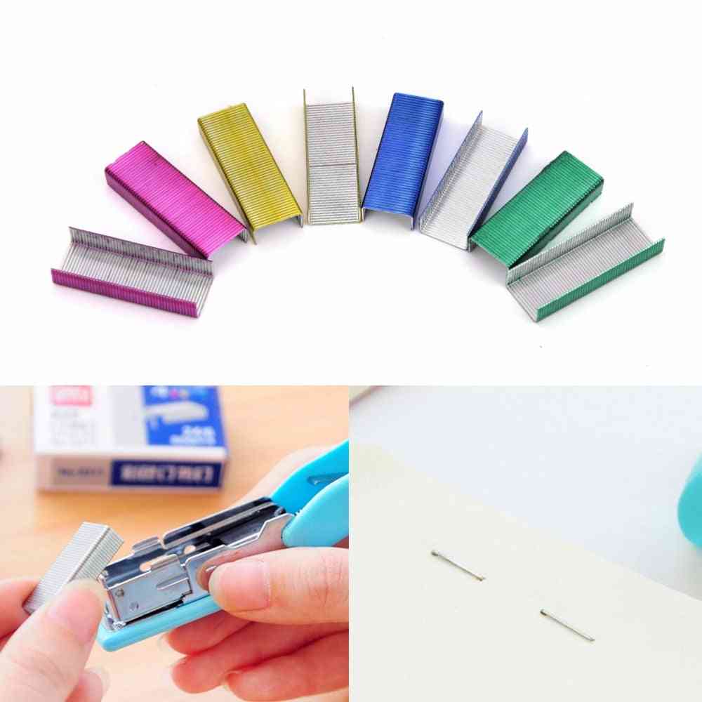 10mm Creative Colorful Stainless Steel Staples