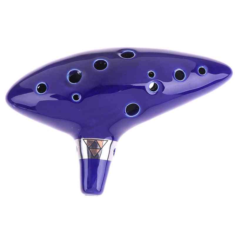 Blue Musical Instrument Ocarina Flute