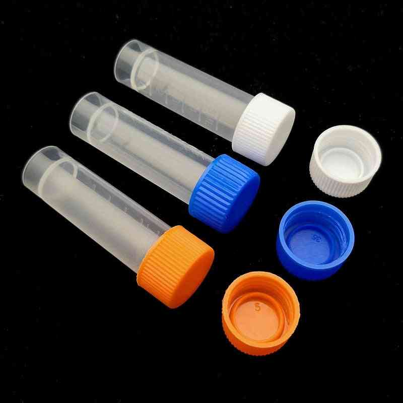 Cold Storage Bottle Cryovial Plastic Test Tubes
