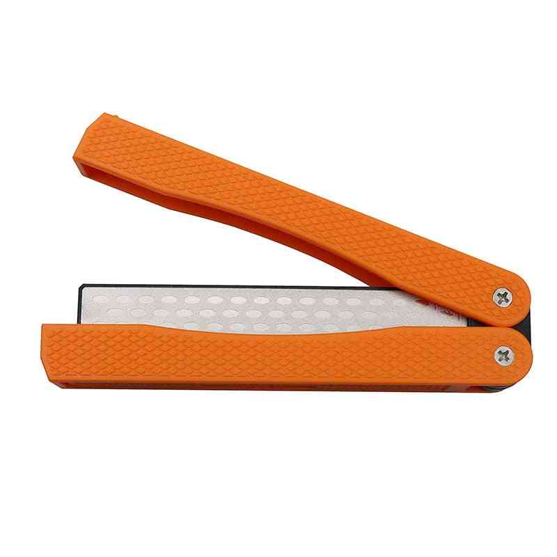 Knife Sharpener-safety Survival Kit Diamond Whetstone 
