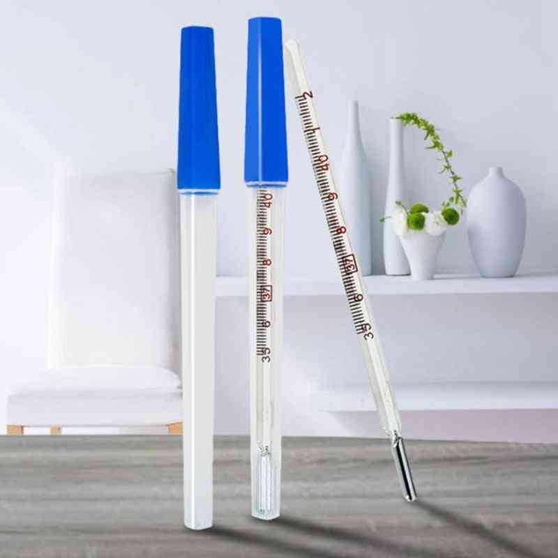 1pcs Glass Thermometer Medical Household