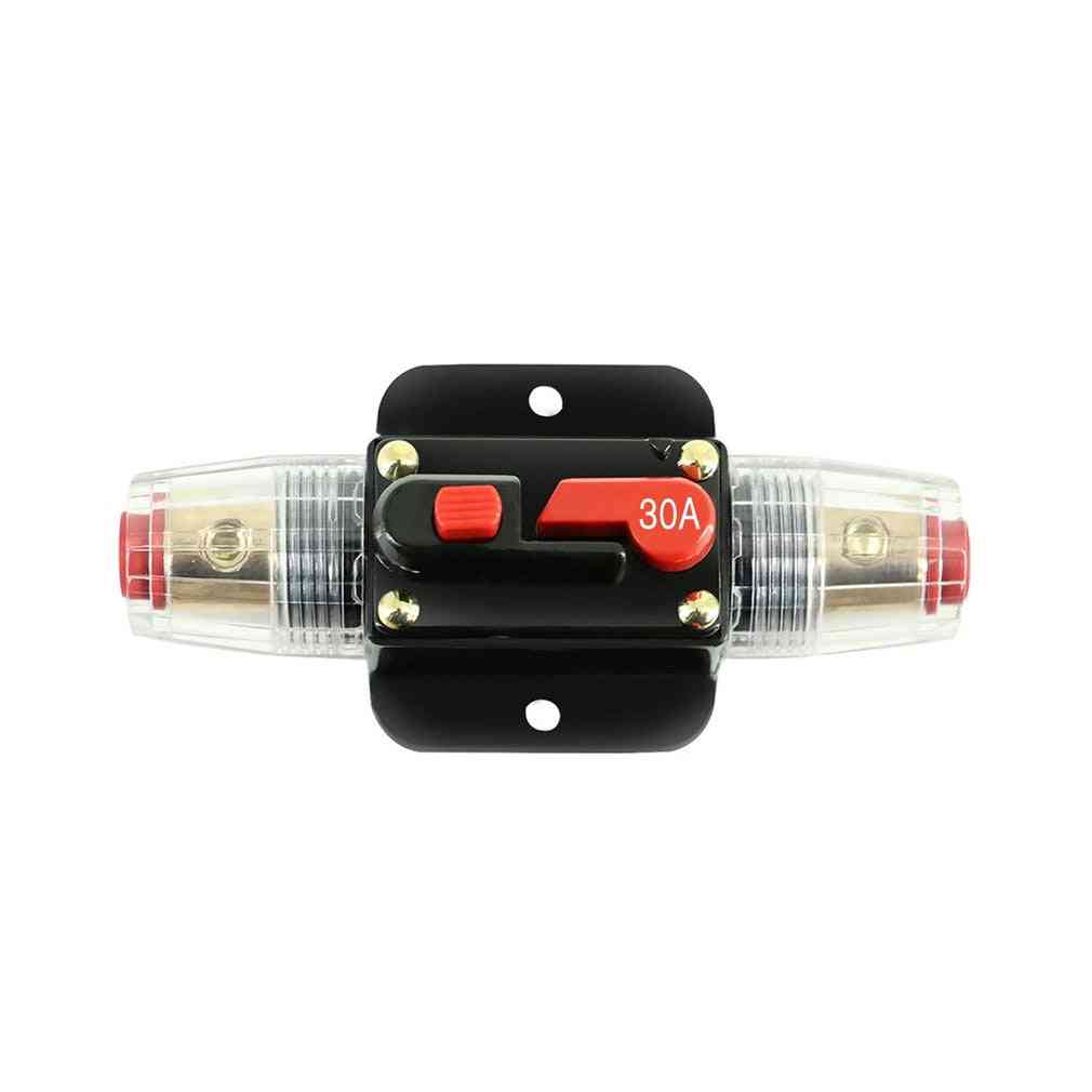 Car Truck Audio Amplifier Circuit Breaker Fuse Adapter Holder