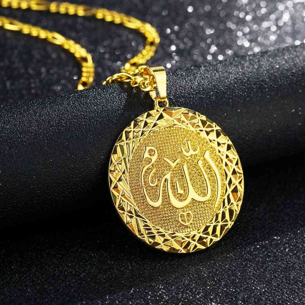 Religious Style Allah Islam Muslim Pendant Necklace