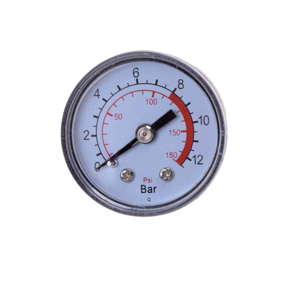 Hydraulic Fluid Iron Shell Bar Air Pressure Gauge