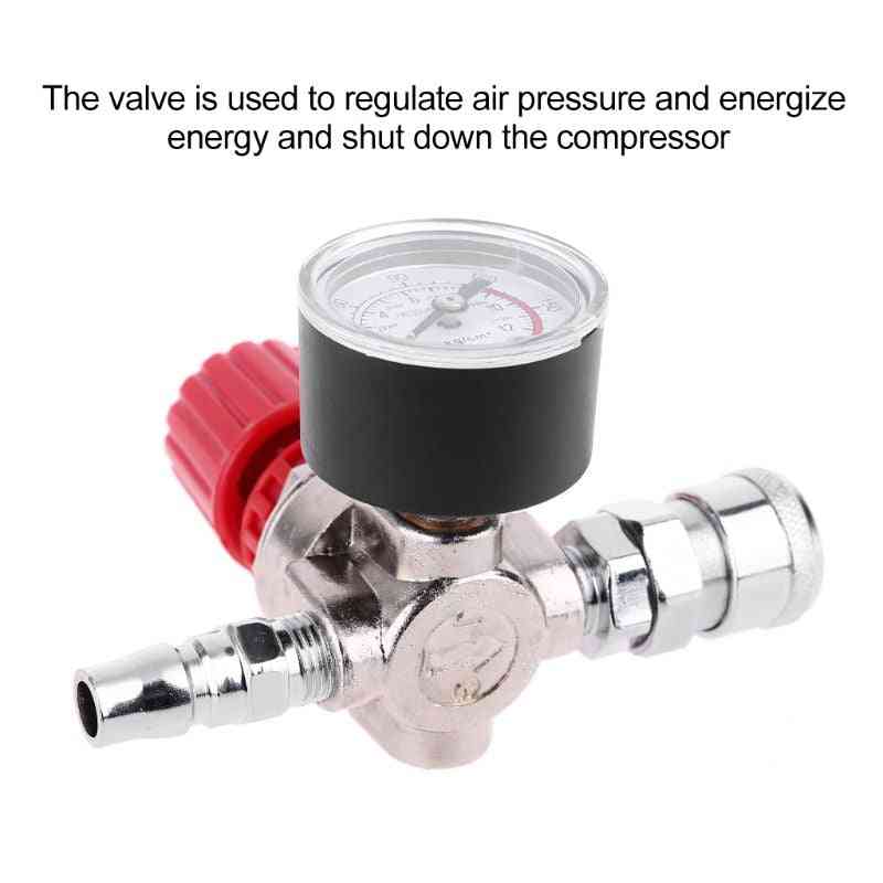 Pressure Regulator Switch Valve Gauge