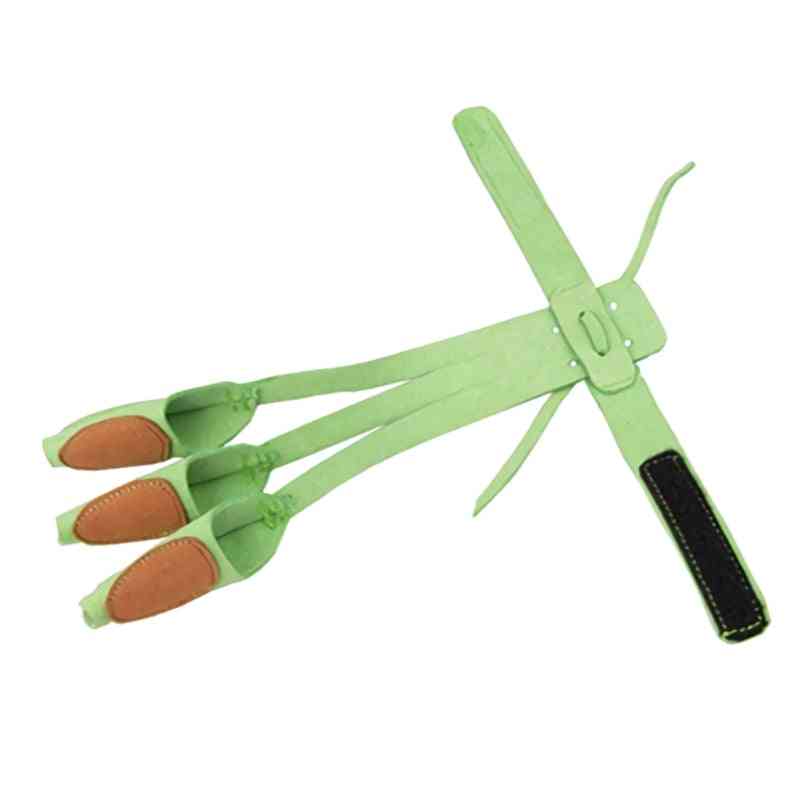 Three Finger Cow Protective Archery Gloves