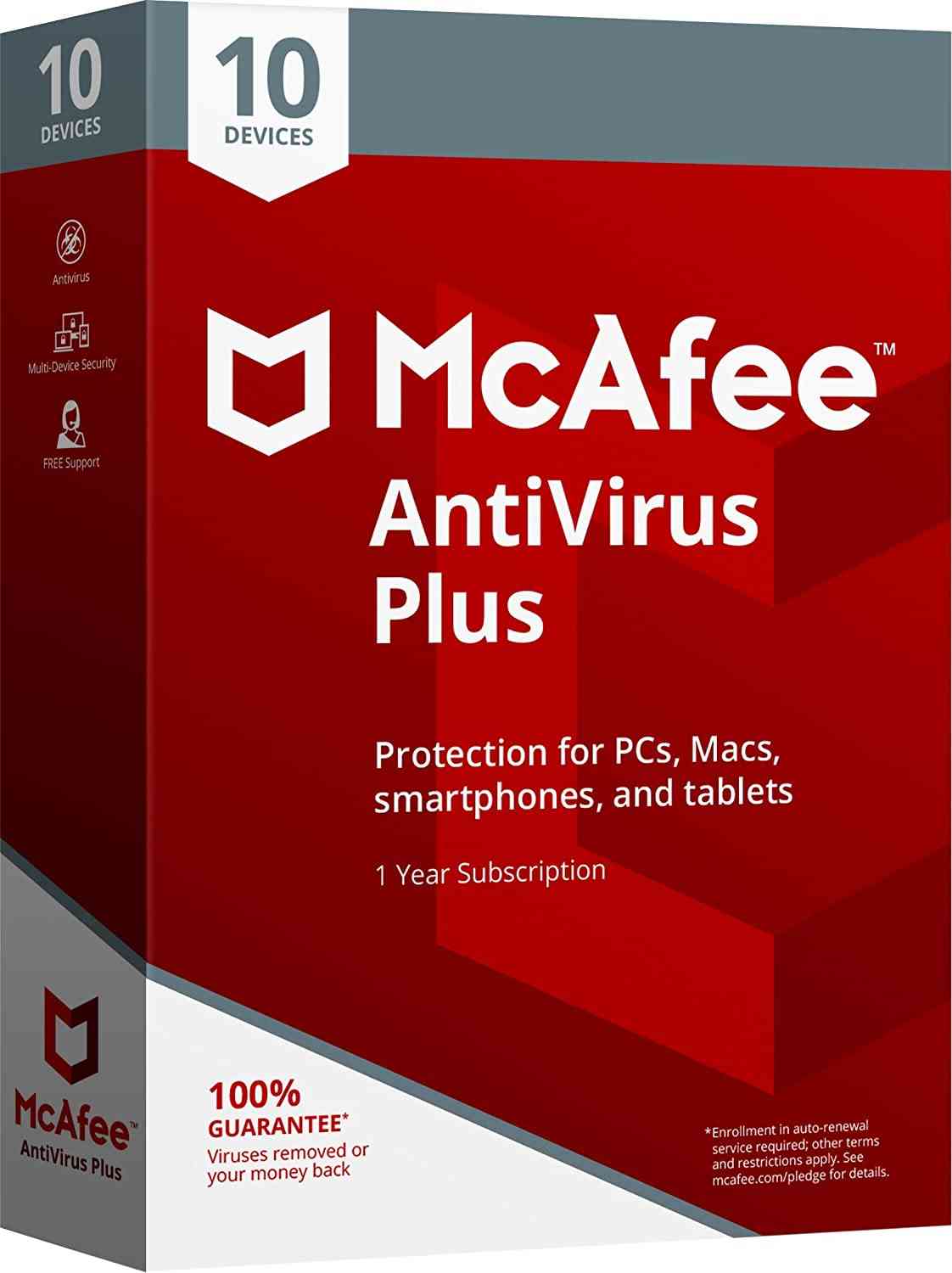 Mcafee Total Protection 2021 | 1 Device | 6 Year | Windows | Security