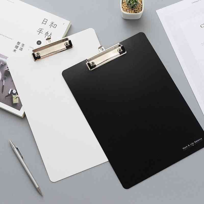 A4 Clipboard Writing Pad File Folders Document Holders School Office Stationery  High Quality Writing Clipboard Durable Plastic