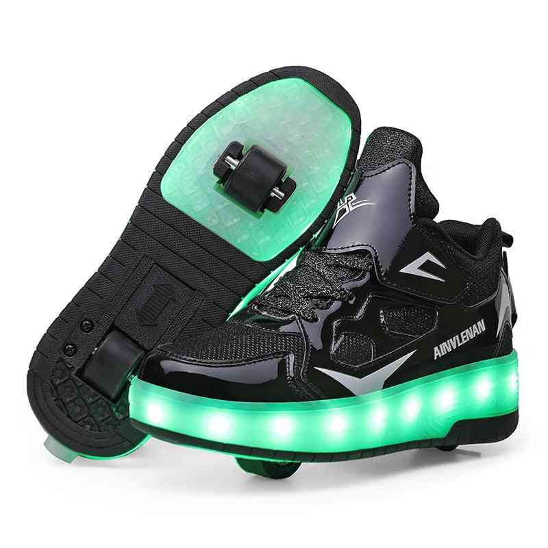 Led Light Up Skateboarding Sports Sneakers