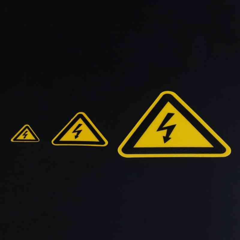 Electrical Shock Hazard Danger Warning Sticker