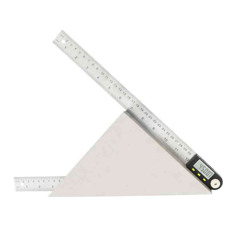 Stainless Steel Angle Meter Electronic Protractor Goniometer Gauge