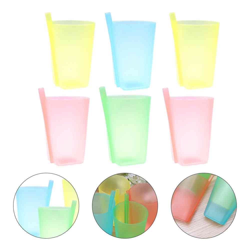 Children Sippy Cups With Built In Straw