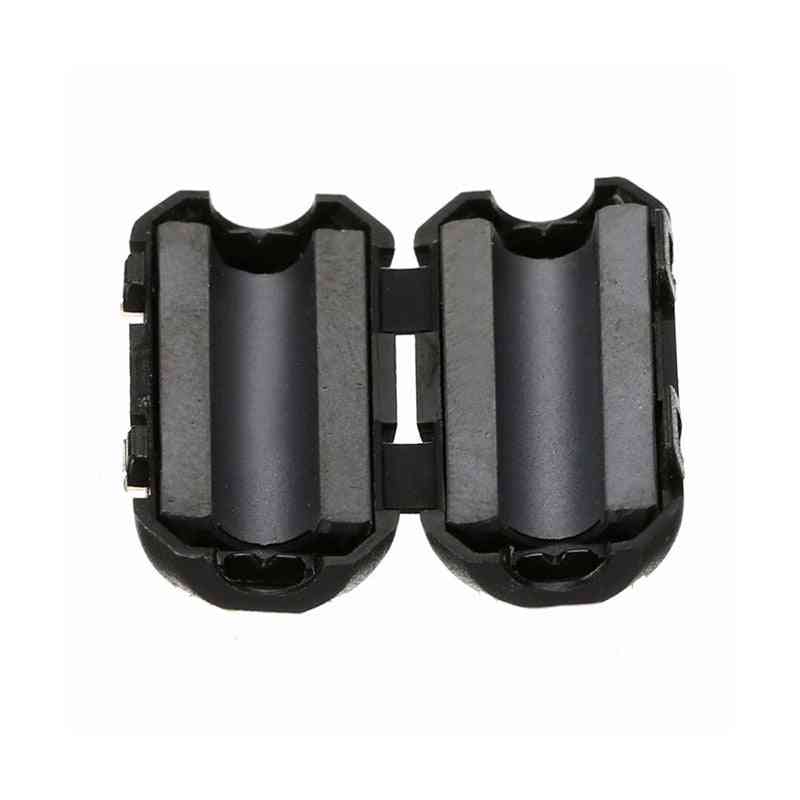 5mm Clip-on Ferrite Ring Core Noise Suppressor For Emi Rfi Clip Cable Active Components Filters