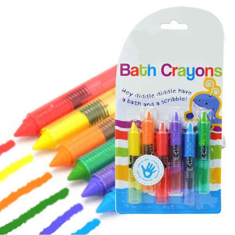 Baby Putter Bathroom Graffiti Crayons