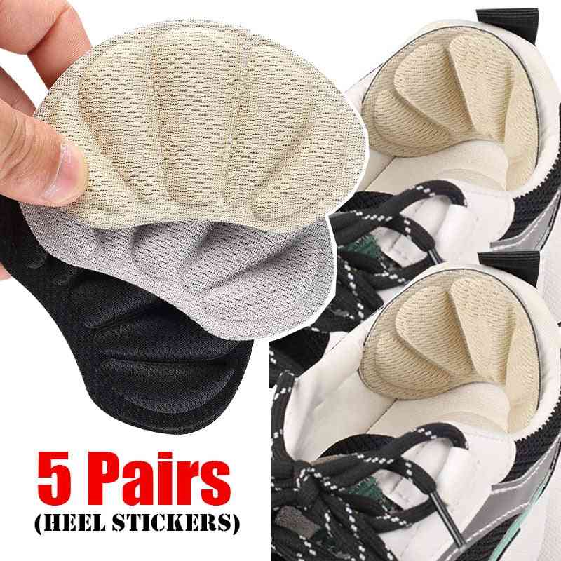 Self-adhesive Heel Insoles For Sport Running Shoes Adjustable Heel Liner Grips Protector Sticker Pain Relief Patch Foot Care Pad