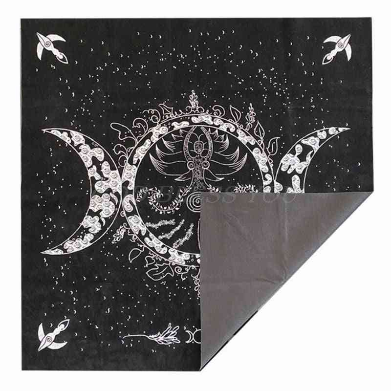 Altar Tarot Cloth Triple Goddess Moon Phases Astrology Tarot Cards