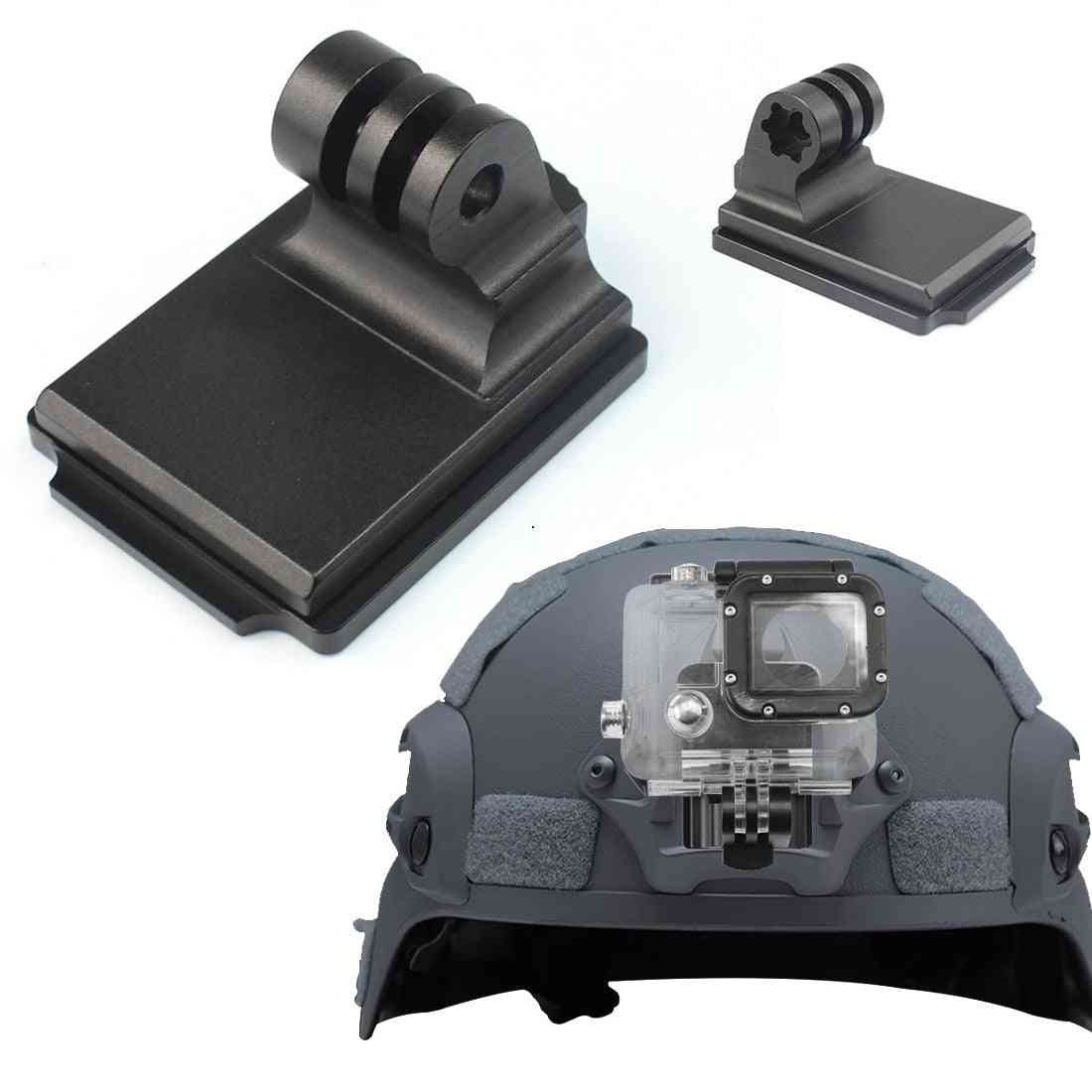Aluminum Helmet Cameras Fixed Mount Nvg Base Holder