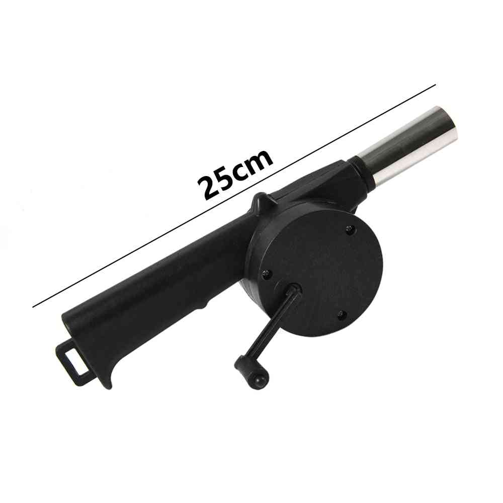 Outdoor Barbecue Fan Hand-cranked Air Blower