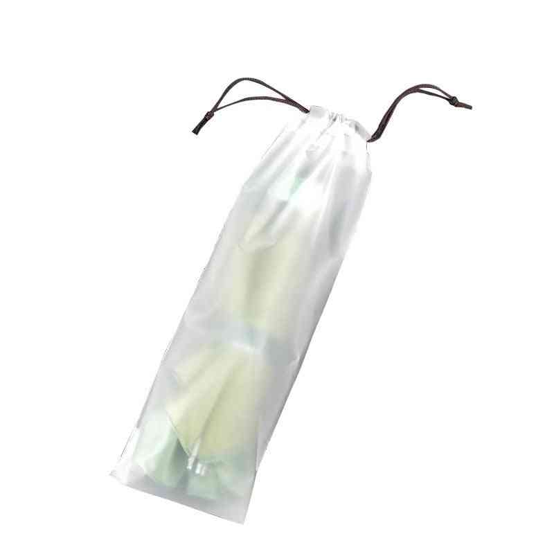 Matte Translucent Plastic Umbrella Storage Bag
