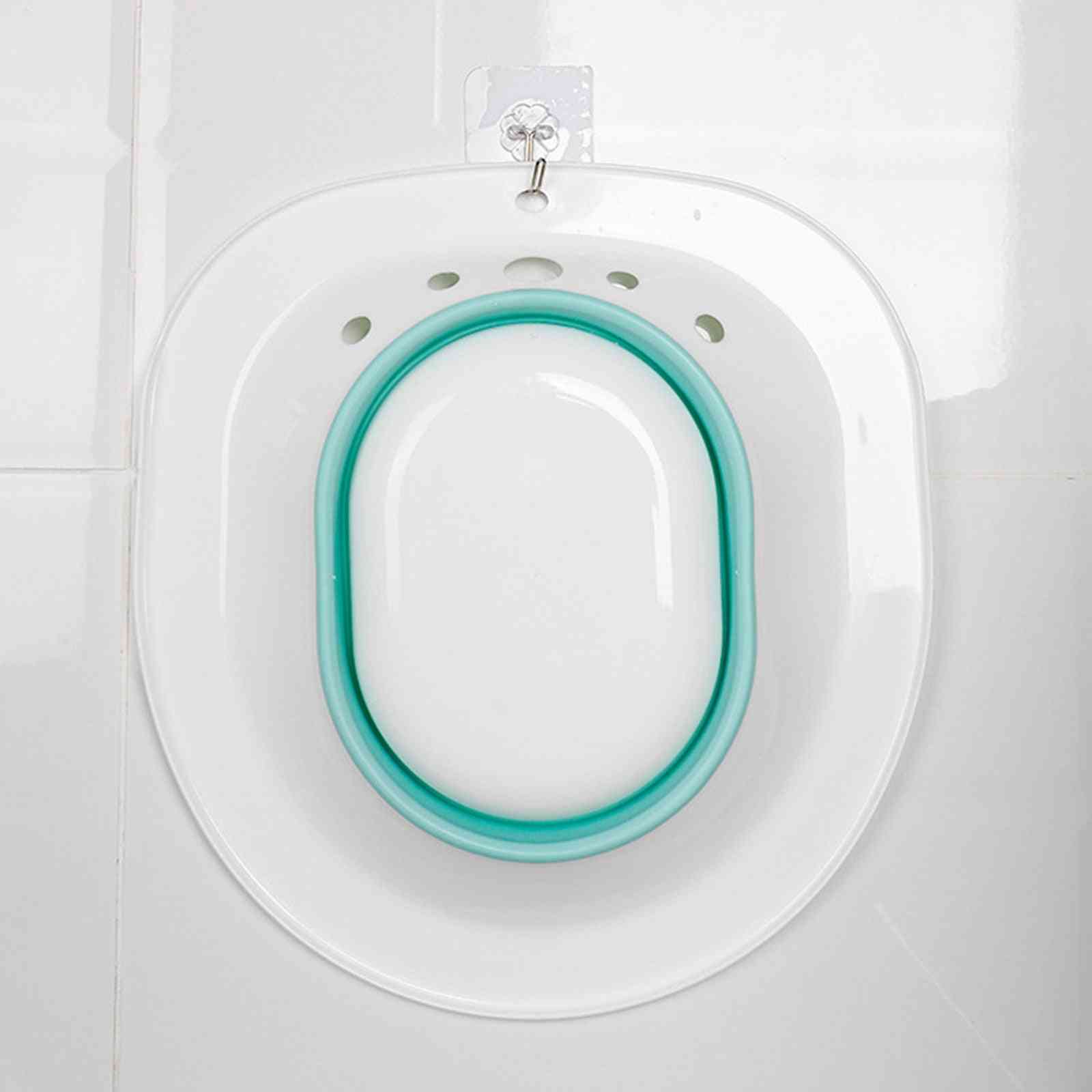 Foldable Bidet Wash Basin Postpartum Hemorrhoids Patient Toilet Tub
