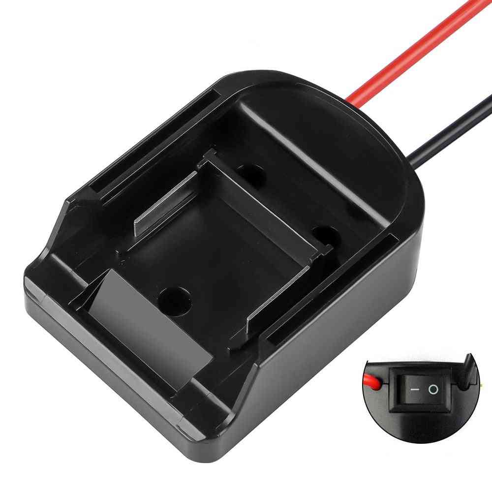 Battery Adapter With Switch For Work Light